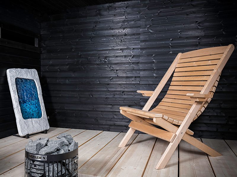 Wood Sauna Chairs Saunasella Oy